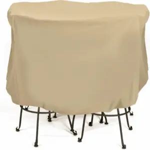 레벨 4 자외선 차단 기능이 있는 2D-PF74005 비스트로 세트 커버 디자인 74인치 x 44인치 대형 카키색