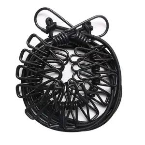 다용도 빨래줄 연결 고리 스트랩 고정 걸이 세트 (WFK9F0E)