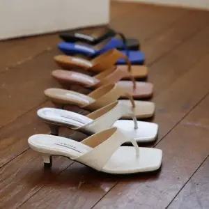 쪼리힐 슬리퍼구두 여름 캐주얼신발 플랫굽 발편한 WA3CE0B