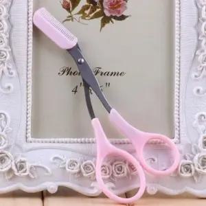 눈썹 숱 길이 조절 가위 셀프 미용 관리 도구 (WFK9FO6)