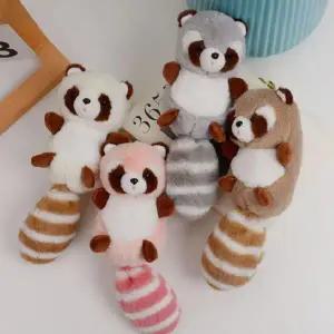 [하프클럽/]귀여운 가방고리 라쿤 열쇠고리 인형키링 동물 키홀더