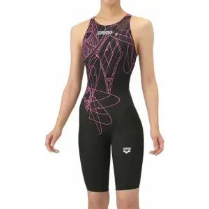 아레나 여자 선수용 반전신 수영복 5부 F165321 여아용