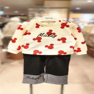 [디즈니] 미키 쓰리 써클 전판 코디상하세트 (79T123007)