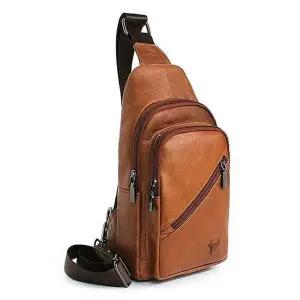 [하프클럽/]M5574 가죽슬링백 데일리백 미니백 남성가방토드백 슬