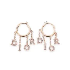 여성 DIOR 에볼루션 이어링(핑크골드) E3230WOMCY 12P