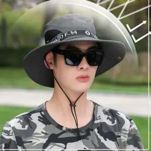 남성 등산 낚시 캠핑 야외 넓은 챙 자외선차단 사파리