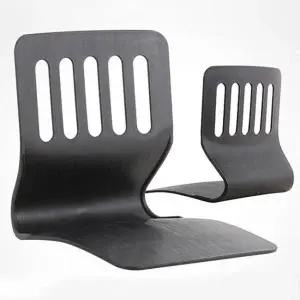 좌식의자 허리쿠션 의자등받이 안락낮은 등받이 식당바닥 (WFKBJLR)