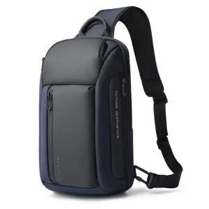 [하프클럽/]남성 태블릿 바디백 인기 캐주얼 네이비 크로스백