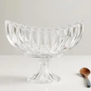 [하프클럽/]유리 용기 샐러드 디저트볼 그릇 빙수 홈카페 플레이팅