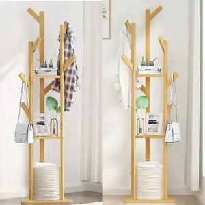 [하프클럽/]우드 선반 행거 목재 틈새 수납 스탠드 조립식 드레스룸