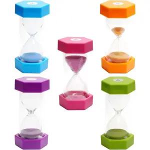 모래시계 1개 5분10분15분20분30분 주방 타이머 공예품 조리대 용