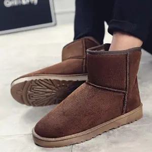 남성 겨울 털 방안 슈즈 보온성 좋은 스웨이드 부츠 여자 겨울 여성 털슬리퍼 남자 거실화 털샌들 남성