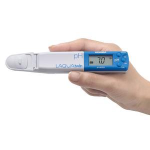 호리바 라콰트윈 pH-11 포켓 pH 미터 소량 . 토양, 수경 재배, 실험실, 물, 수족관, 음식, 와인, 맥주, 화학용 0.1mL