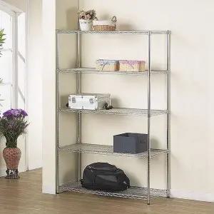 [하프클럽/]메탈선반 벽 산업용 시스템 5단 벽선반 메탈랙