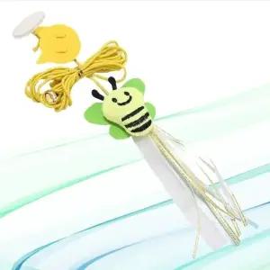 반려묘 장난감 낚시대 깃털 펜던트 실내 놀이용 (WFKC357)