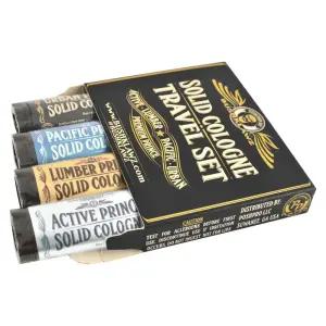 부시클로스 솔리드 코롱 고체향수 4.5g 4종 세트 / 미니향수 / 휴대용 / 스틱