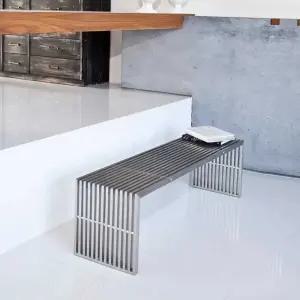 철제 벤치 의자 긴의자 스틸 야외 스툴 실외 등받이