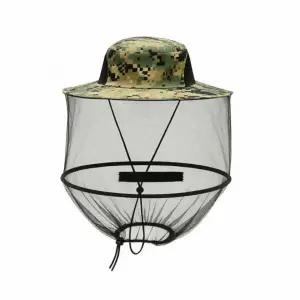 모기 차단 캠핑용 디지털 방충 헤드커버 360도 보호망