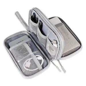 2중 투웨이 다용도 디지털 파우치 4색 택1/외장/하드/배터리/충전기/소품/케이스/디지탈/휴대용/케이블