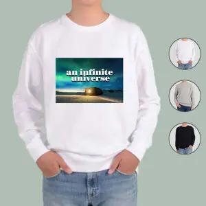 [하프클럽/알티피아]맨투맨 전색상 우주 인공위성 행성 지구 o 프린트셔츠