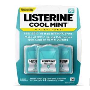 리스테린 24매 필름 X3개 쿨민트