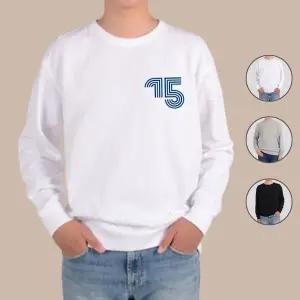 [하프클럽/알티피아]맨투맨 전색상 숫자 넘버링 스트라이프 디자인t