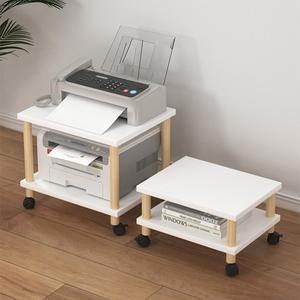 프린터 데스크탑선반 50x40x35 거치대 서랍 이동식 독립형 복합기 2층 선반