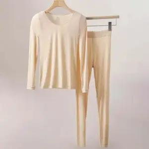 여성의류브랜드 여성 내복 상하의 세트 언더웨어 긴팔 레깅스 내의