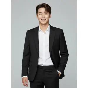 [하프클럽/BY파크랜드]네이비 모혼방 스트레치 수트 셋업-ASS23952_APS23952