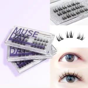 [모두모아]노글루속눈썹 뮤즈데이 당일치기 셀프 연장 가닥 셀프속눈썹 가닥속눈썹 속눈썹연장 원터치속눈