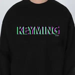 키밍 기본 가을 맨투맨 라운드 캐주얼 포인트 데일리 W4BED23