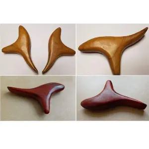 우드마사지 트라이앵글 원목안마기 지압봉 랜덤