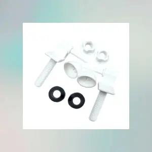 교체용 변기 부속 플라스틱 연결 볼트 범용 변기커버 고정 부품