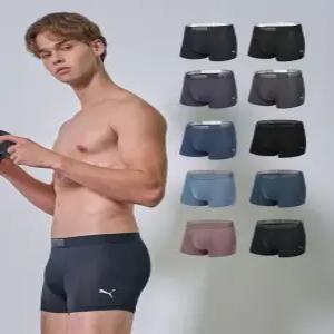 단독구성 [푸마] 뉴트럴 메쉬 드로즈 5종 + 컴포트 밴딩 드로즈 5종 10종세트