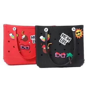 EVA 수영장 바구니 방수 비치백 bogg 젤리백 목욕