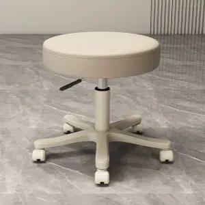 네일샵 이동식 의자 등받이 보조 사무용 미용실 바퀴달린