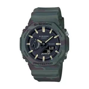 [신세계라이브쇼핑]지샥 GAE-2100WE-3A 지얄오크 카모플라쥬 옥타곤 남성 아날로그 전자시계