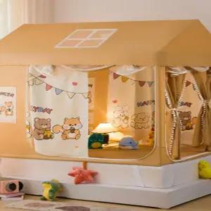 벙커침대 텐트 암막 캐노피 침대텐트 아이방 꾸미기 모기장 가림막