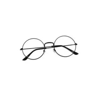 번짐없는 안경 동그란 안경테 검정