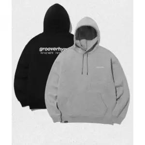 그루브라임 GROOVE RHYME 남녀공용 C100 3단쭈리 - LOCATION 후드 세미오버핏 LRARCTH732P 1413510