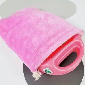 허리물주머니 복부 허리 물안새는 고무패킹 핫팩유단포 2.2L 핑크 (WFKJIK4)