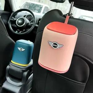 차량용 걸이식 휴지통 미니 쿠퍼 컨트리맨 쓰레기통 새차 선물