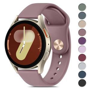 갤럭시 시계 용 20mm/22mm 스트랩 7 6 4 클래식/5 프로/3/액티브 2/기어 S3 실리콘 코레아 팔찌  GT 2e 3