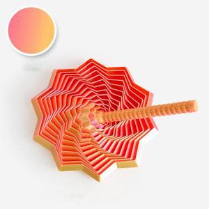 손잡이가 있는 3D 프린트 별 장식품 끝 스트레스 해소 장난감 다각형 가정 및 사무실에 적합