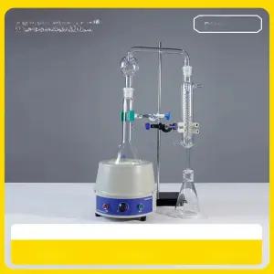 알코올증류기 도수측정 추출기 분리기 질소 알콜 가열 세트 암모니아 실험실