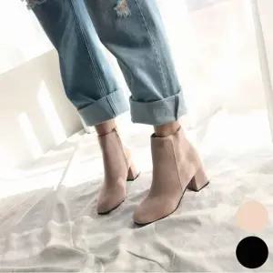 겨울 안감 부츠 첼시부츠 구두 스웨이드 기모 여자 여성앵클부츠 패딩부츠 가죽앵클부츠