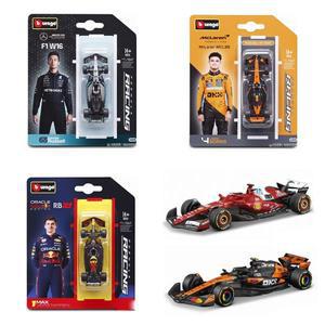 입고 Bburago 1:64 페라리 SF25 합금 미니어처 다이캐스트 모델 2025 F1 시리즈 레드불 RB21 포뮬러 레이