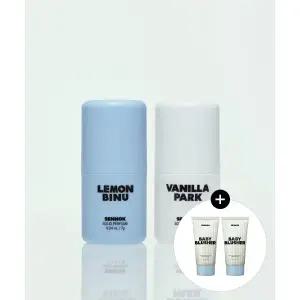 SENNOK 솔리드퍼퓸 고체향수 7g + 증정 샴푸+트리트먼트 40ml 베이비블러셔 향