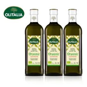 올리타리아 유기농 엑스트라버진 올리브오일 1L, 3개