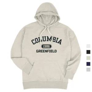 콜롬비아1986 오버핏 남여공용 후드티 5컬러